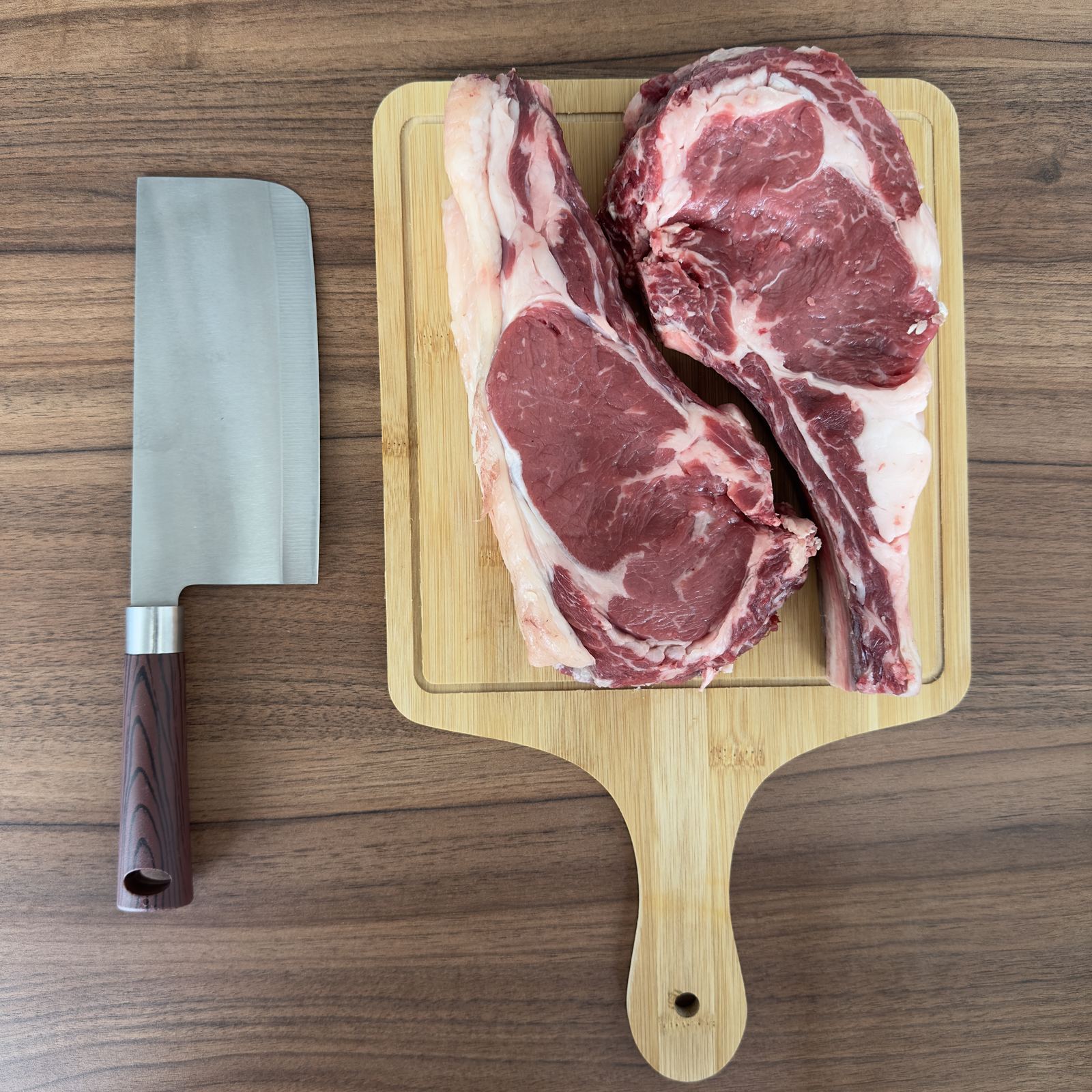 Fresh halal beef prepared for restaurant supply